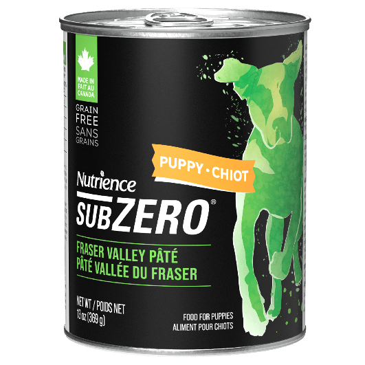 Nutrience SubZero Fraser Valley Canned Puppy Food - Grain - Free Pâté for Young Canines