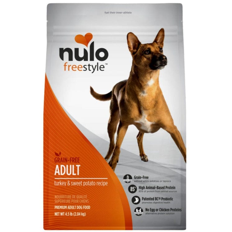 Nulo Freestyle Grain - Free Dry Dog Food for Adult Dogs with Turkey & Sweet Potato Recipe