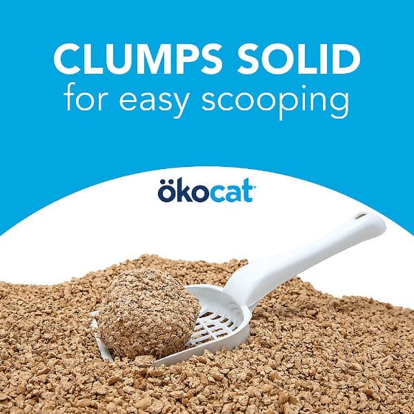 ökocat Premium Original Clumping Wood-based Cat Litter, a 12.6-pound Solution for Odor Control