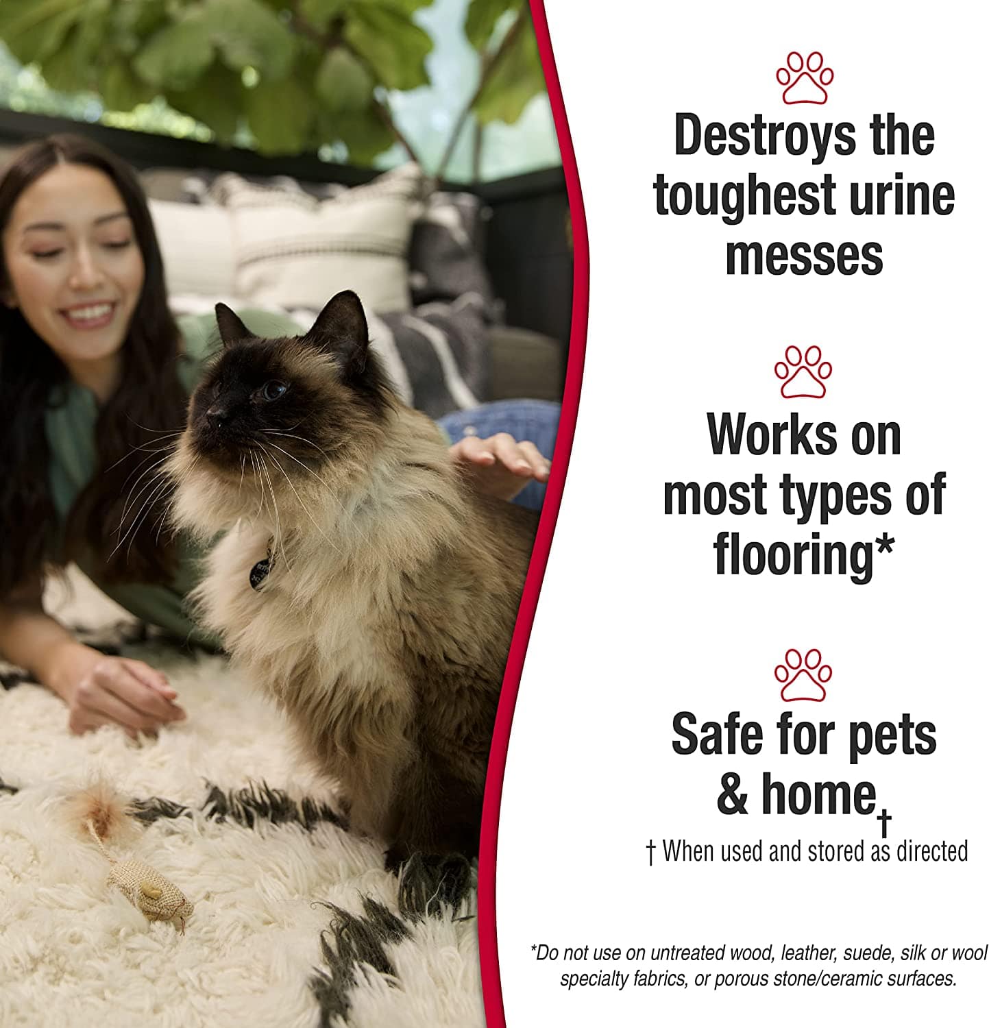 Nature's Miracle Foam: Powerful Cat Urine Destroyer with Fresh Scent
