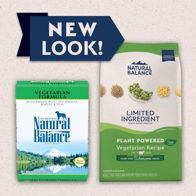 Natural Balance Premium Plant - Powered Vegetarian Dry Dog Food Recipe for Adult Dogs
