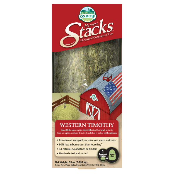 Oxbow All - Natural Compact Western Timothy Harvest Stacks