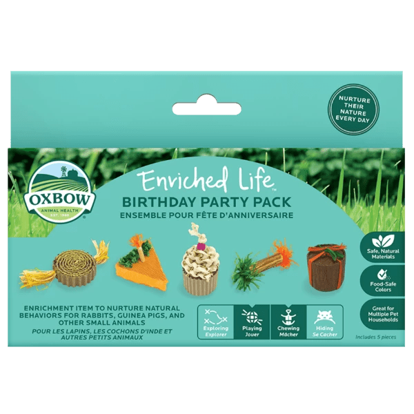 Oxbow Enriched Life - Delightful Birthday Party Pack for Pets