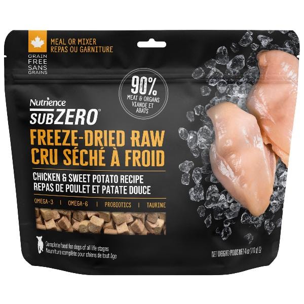 Nutrience Premium Freeze-Dried Raw Chicken & Sweet Potato Dog Food with Canadian Ingredients