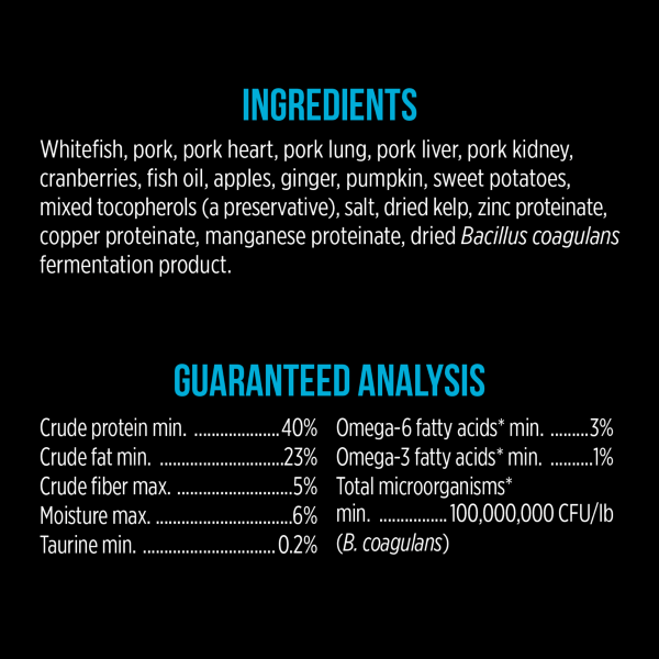 Nutrience Premium Freeze - Dried Raw Whitefish & Cranberry Cat Food for Optimal Health