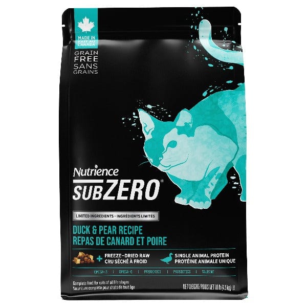 Nutrience SubZero Premium Duck & Pear Limited Ingredient Dry Cat Food for Sensitive Cats