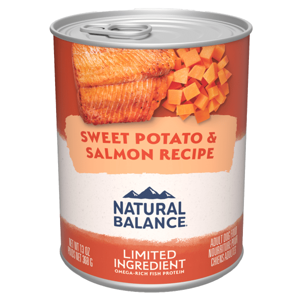 Natural Balance Adult Dog Canned Food: Limited Ingredient Sweet Potato & Salmon Recipe