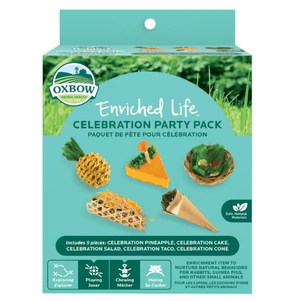 Oxbow Enriched Life - Festive Celebration Party Pack for Pets