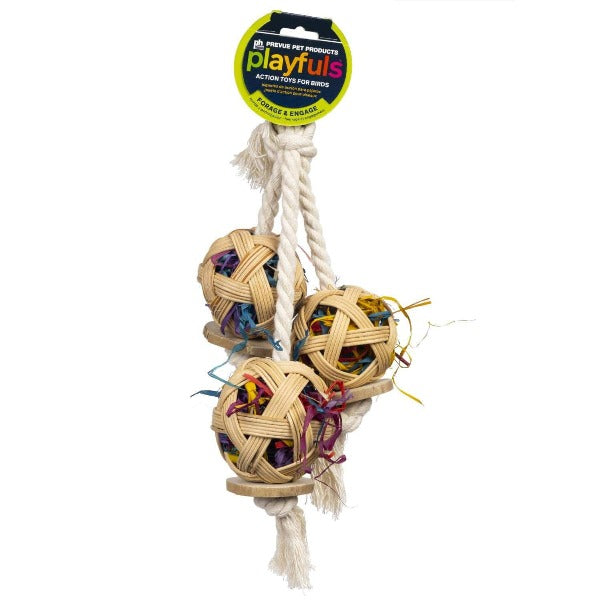 Prevue Pet Products Interactive Cluster of Fun Bird Entertainment Toy