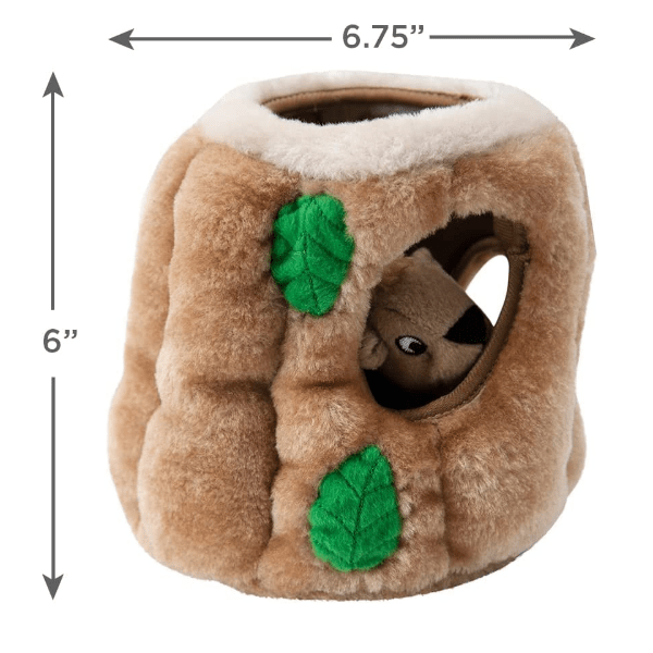 Outward Hound Interactive Plush Dog Toy Puzzle - Hide A Squirrel for Endless Canine Entertainment