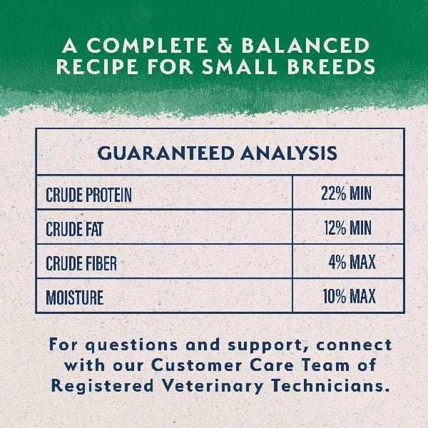 Natural Balance Small Breed Dry Dog Food: Limited Ingredient Lamb & Brown Rice Recipe