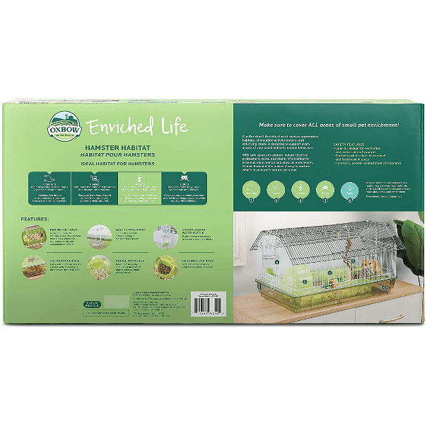 Oxbow Enriched Life - Ideal Habitat for Small Breed Hamsters
