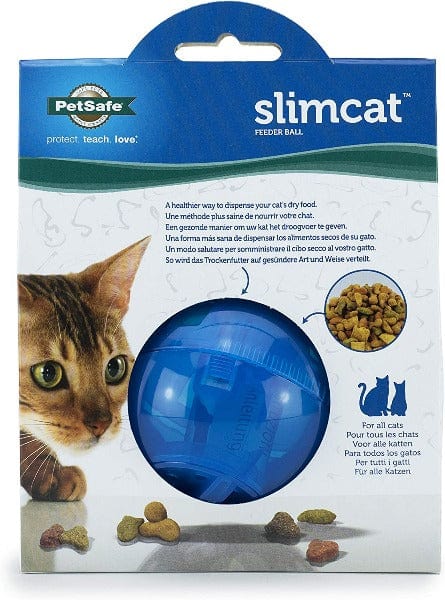 PetSafe Interactive SlimCat Feeder - A Fun Cat Toy for Mealtime Play