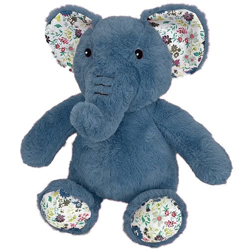 Petlou 15-Inch Blue Elephant Plush Dog Toy for Endless Fun