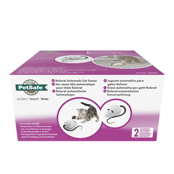 PetSafe Automatic RoloRat Cat Teaser Toy for Endless Fun