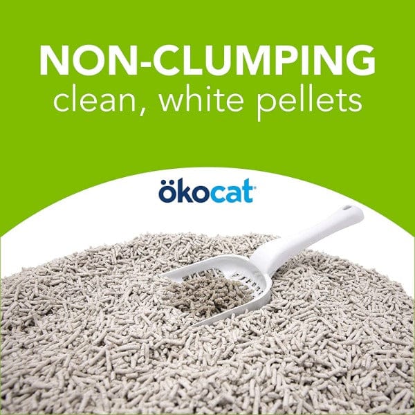 ökocat High - Quality Dust - Free Non - Clumping Paper Pellet Cat Litter for Cats and Allergy - Prone Homes