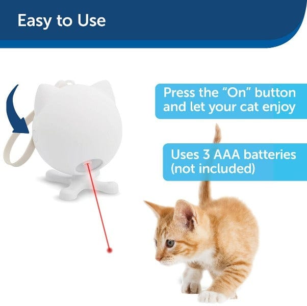 PetSafe Interactive Dancing Dot Laser Toy for Active Cats