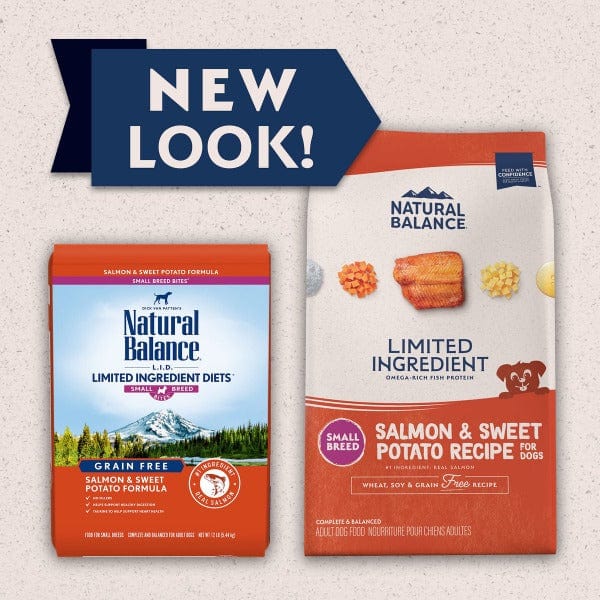 Natural Balance Limited Ingredient Formula Dry Dog Food for Small Breeds with Salmon and Sweet Potato