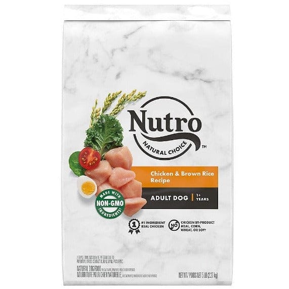Nutro Natural Choice Premium Adult Dry Dog Food with Chicken and Brown Rice
