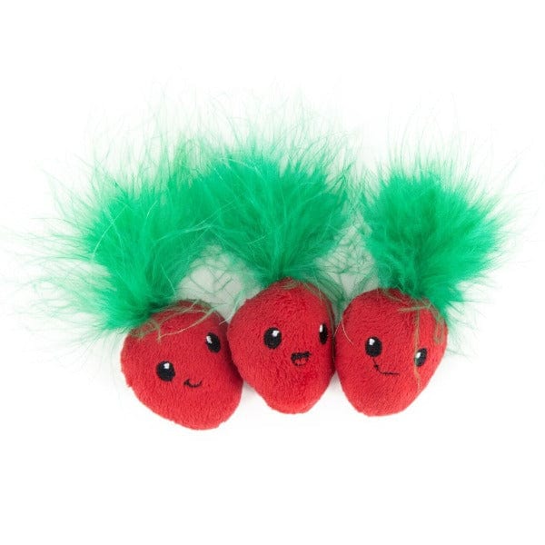 Petstages Three - Pack Straw - Babies Interactive Catnip Cat Toy