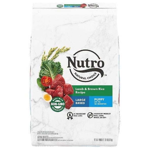 Nutro Natural Choice 30lb Large Breed Puppy Dry Dog Food with Lamb & Brown Rice